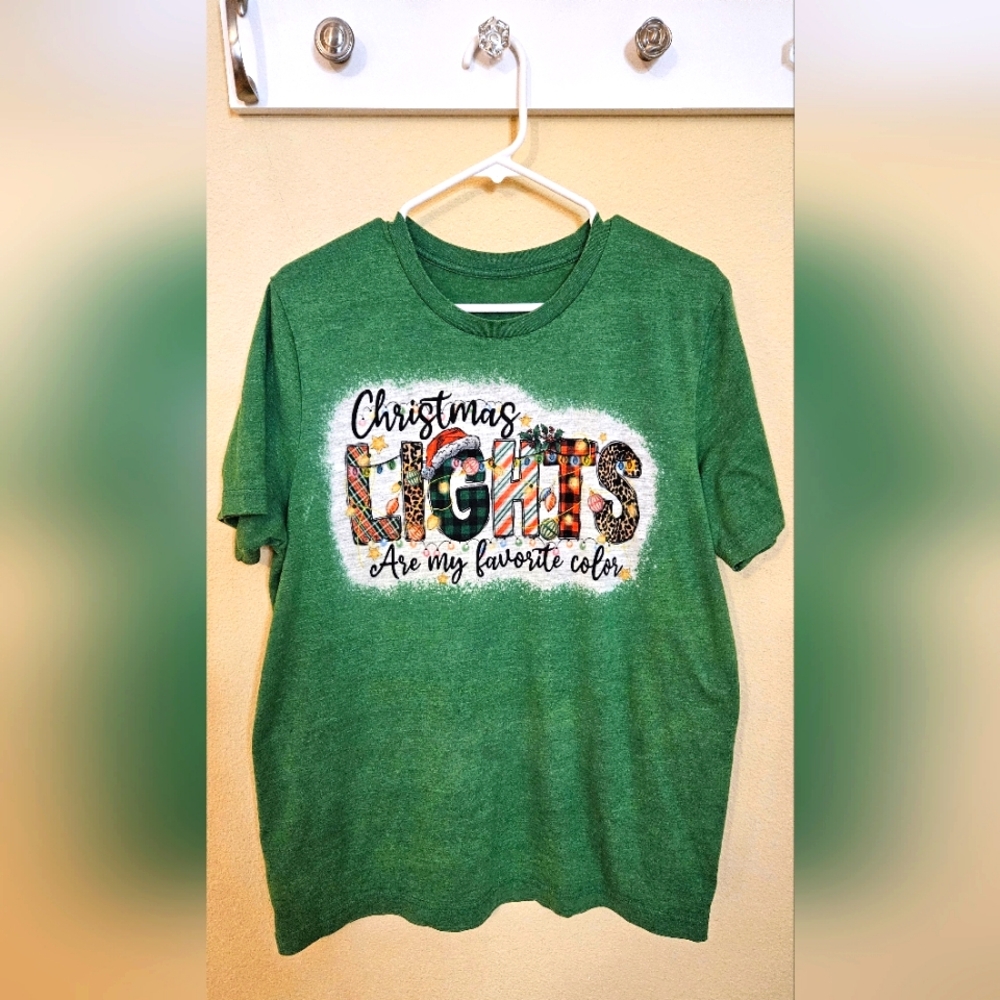 Christmas T shirt womens size L
